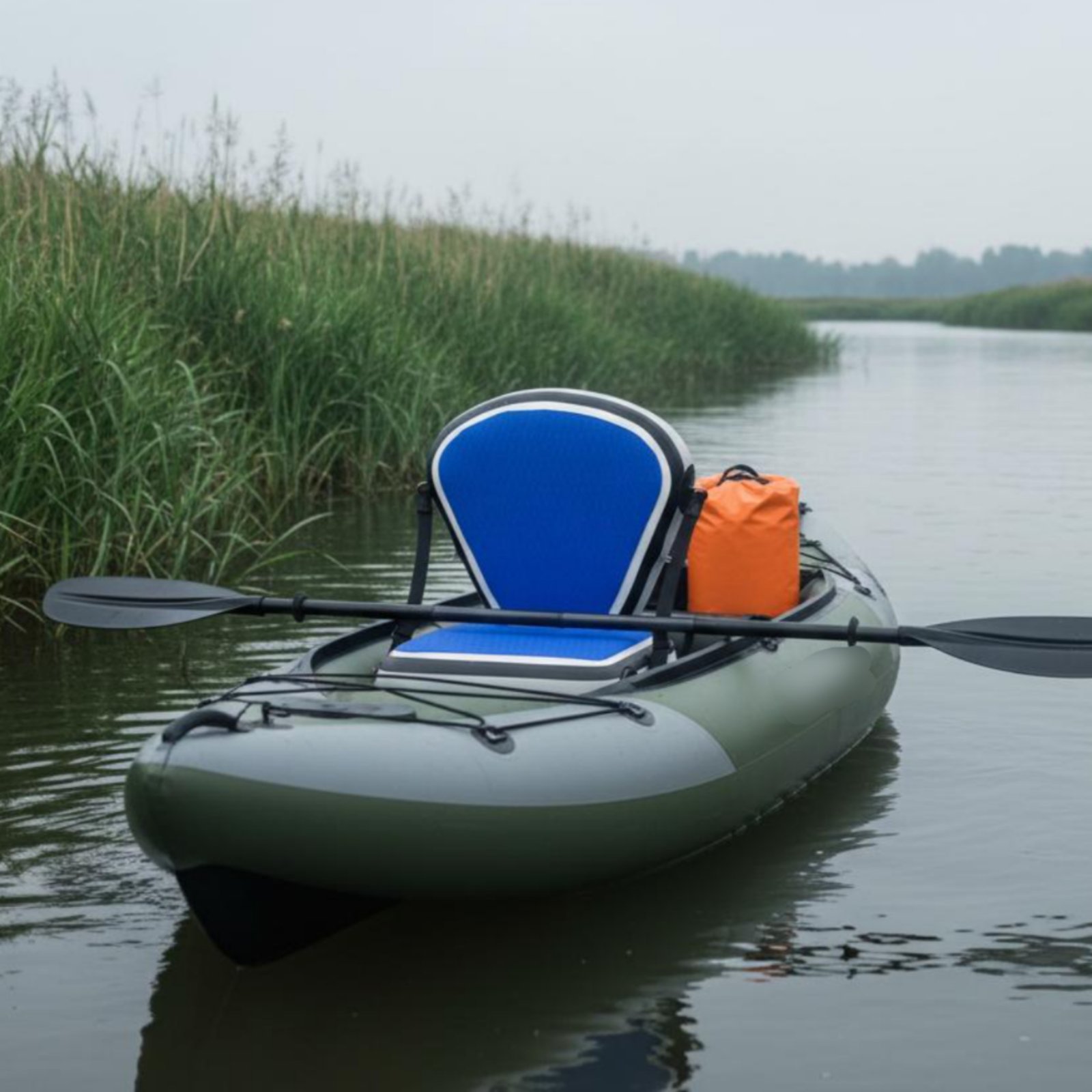 Fishing Kayak Seat - Sandaran Kursi Kayak Tiup, Penyangga Kursi