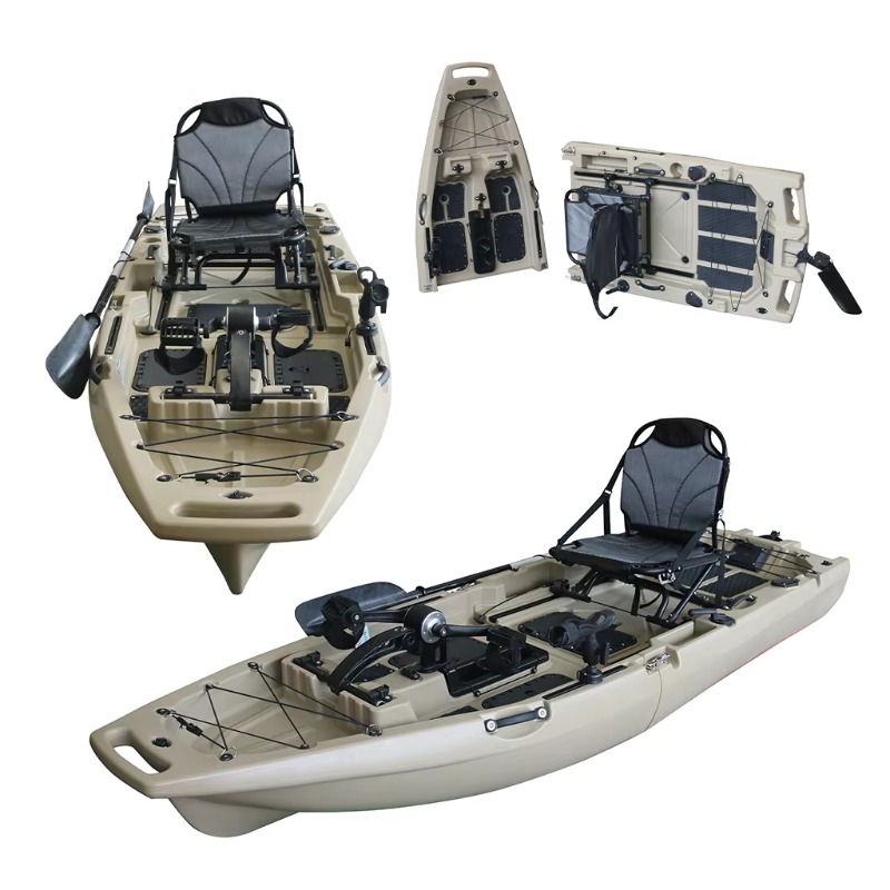 1 Unit Kano Laut Bermotor HDPE - Fishing Kayak Paddle ulasan dan harga
